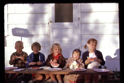 kids with Atkins 1966